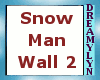 !D 3D Snowman Wall 2