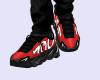 A.E! Red Sneakers