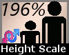 Scale Height 196% F