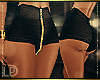 Black Zipper Shorts XXL