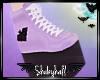 (S) Purple/B Batty Shoes