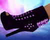 *Punk Violet boots