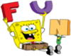 spongebob fun sticker