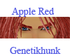 Apple Red Eyebrows