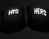 His&Hers kissing pillows