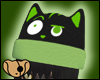 Male Green Cat Hat