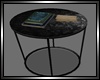 Black Bed Table