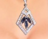 Diamond~Saphire~Necklace