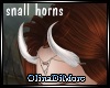(OD) Small white horns