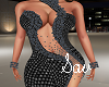 ZigZag Gown-Black