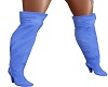 Periwinkle suede boots 2