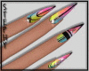 |S| Rainbow Ombre Nails