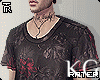 ㊍ Floral Tee in Black