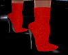 Sexy Red Club Boots