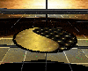[STC] black/gold rug