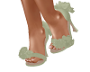 Nuska Green Heels
