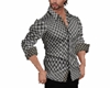 MzE causal grey printed