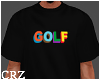 Black Golf  Male shirt