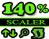 140% Scaler Leg Resizer