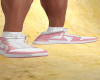 !B!(M) White/Pink Kicks