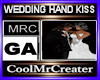 WEDDING HAND KISS
