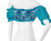 Art Deco Top Blue