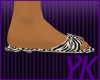YK| Sandals Zebra