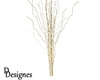 lighted tree branches