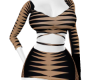 Nude & Blk Dress