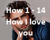 How i love you song