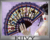 K| Kokeshi hand fan