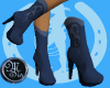 (MSis)Blue Western Boots