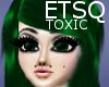 ETSQ Toxic Green Hair