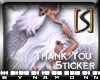 [S] Sticker - Thank You
