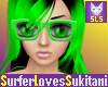 (SLS) Green Glasses