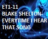 Blake Shelton/Everytime