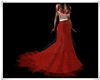 Red evening dress -LC-