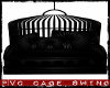 Gothic Pvc Cage Swing