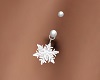 Snowflake Belly Piercing