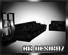 [BGD]Black Couch Set