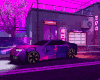 Neon Purple Room