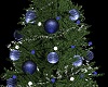 Tree Blue Animated Light