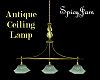 Antq Ceiling Lamp blue