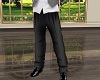 Grey Pleated Dress Pant