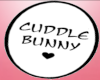 Cuddle Bunny sign