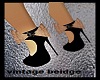 Vintage Shoes-Beidge/Blk