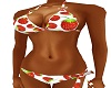 Strawberry Print Bikini