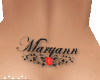 Maryann Back Tattoo