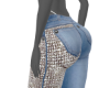 Diamond Denim Pants