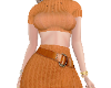 NK-Autumn Orange Dress